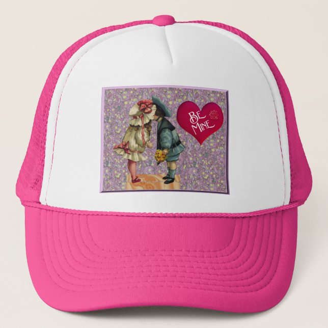 Casquette « Soyez à moi » Douce Nostalgie Saint-Valentin (Devant)
