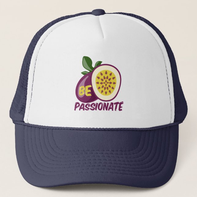 Casquette Soyez un fruit passionné de passion (Devant)
