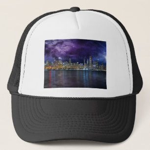 Casquette Spacey Chicago Skyline