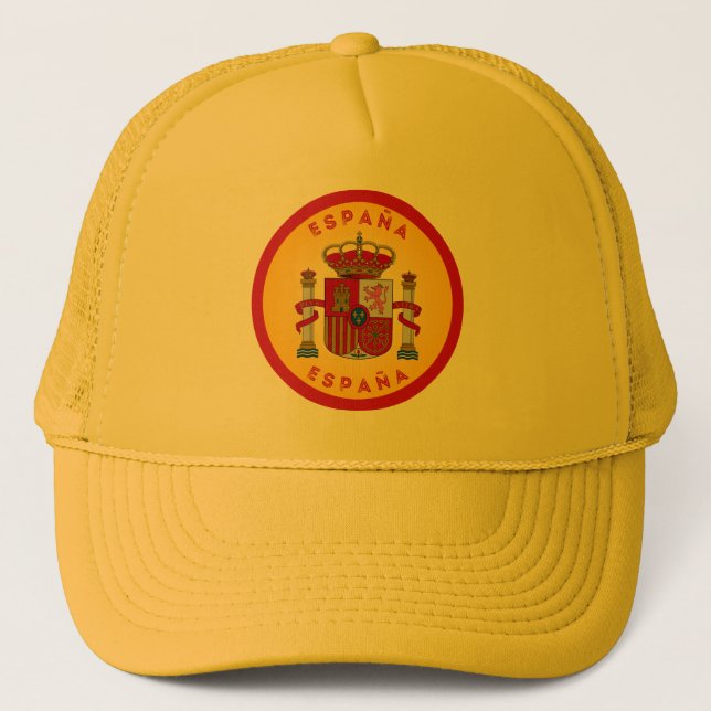 Casquette Spain Coat of Arms Circle Shape  (Devant)