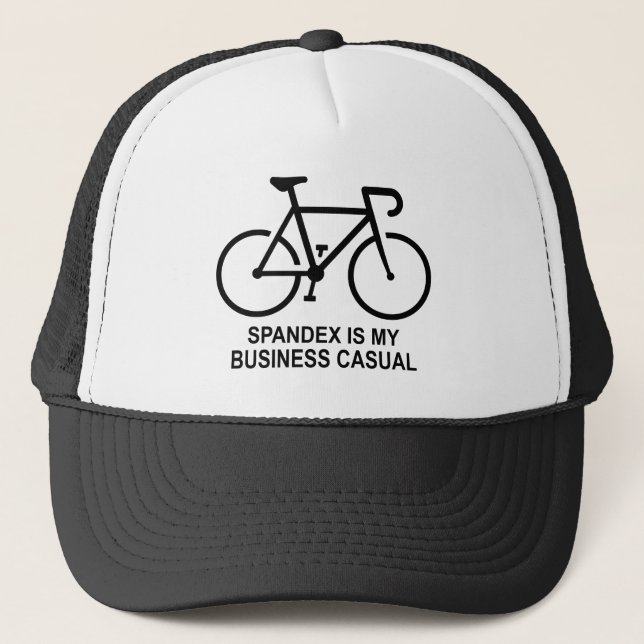 Casquette Spandex Is My Business Casual Cycling (Devant)