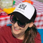 Casquette Spécial Idiot Ultramarathon Courir drôle<br><div class="desc">Montrez à tous ceux que vous avez conquis un défi ultramarathon avec ce chapeau de camionneur personnalisé amusant. Doté d'une typographie noire audacieuse et d'un petit humour,  c'est un souvenir de votre pouvoir d'atteindre de nombreux kilomètres et au-delà !</div>