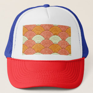 Casquette Spectacle de coquilles : Motifs de la mer Abstrait