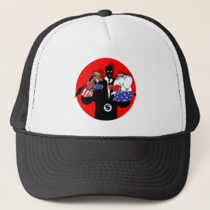 Casquette Spectacle de marionnettes politiques