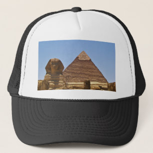 Casquette Sphinx et pyramide
