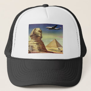Casquette Sphinx vintage de Gizeh, Pyramides d'Egypte
