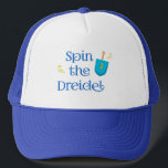 Casquette Spin The Dreidel<br><div class="desc">Chanukah is the Jewish eight-day, wintertime “festival of lights, ” celebrated with a nightly menorah lighting, special prayers and fried foods. The Hebrew word Chanukah means “dedication, ” and is thus named because it celebrates the rededication of the Holy Temple (as you’ll read below). Also spelled Hanukkah (or variations of...</div>