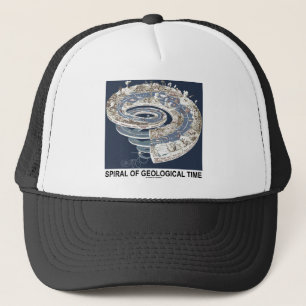 Casquette Spirale de temps géologique (spirale de l'histoir