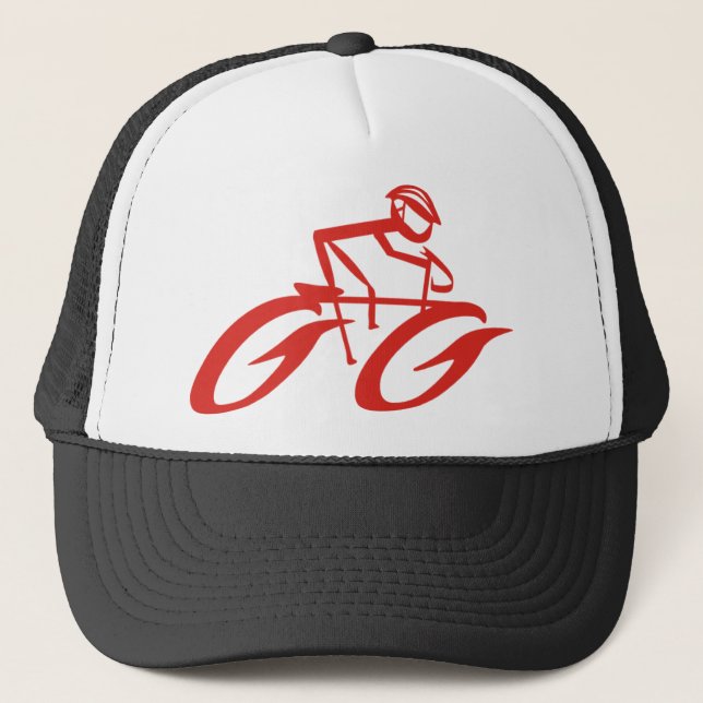 Casquette sportif Abstrait Cycler (Devant)