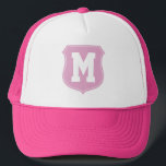 Casquette sportif personnalisé | casquette monogra<br><div class="desc">Casquette sportif personnalisé | casquette rose monogrammed pour femmes et filles filles. Faites votre propre casquette pour les garçons et les filles. Idéal pour nos équipes sportives comme le baseball et le softball. Bouclier d'emblème de logo personnalisé avec initiale monogrammée pour hommes femmes et Disponible en plusieurs couleurs.</div>