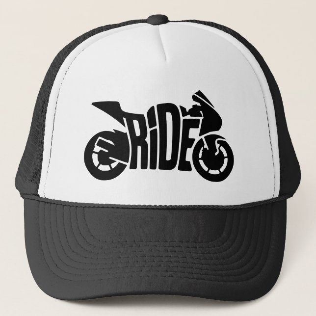 Casquette Sports Bike RIDE  (Devant)