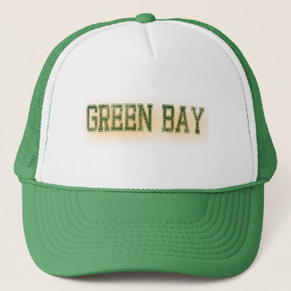 Casquette Sports de grunge de vert et d'or de Green Bay