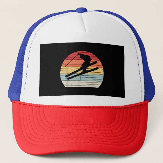 Casquette Sports d'hiver vintages (Devant)