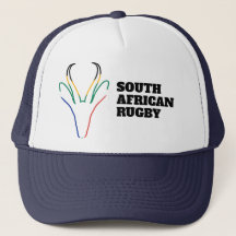 Springbok Face South Africa Flag Colors