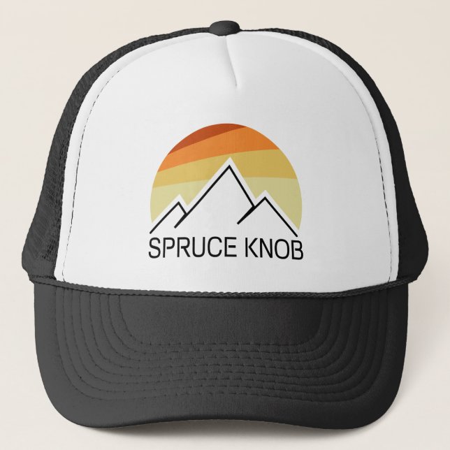 Casquette Spruce Knob Virginie-Occidentale Rétro (Devant)