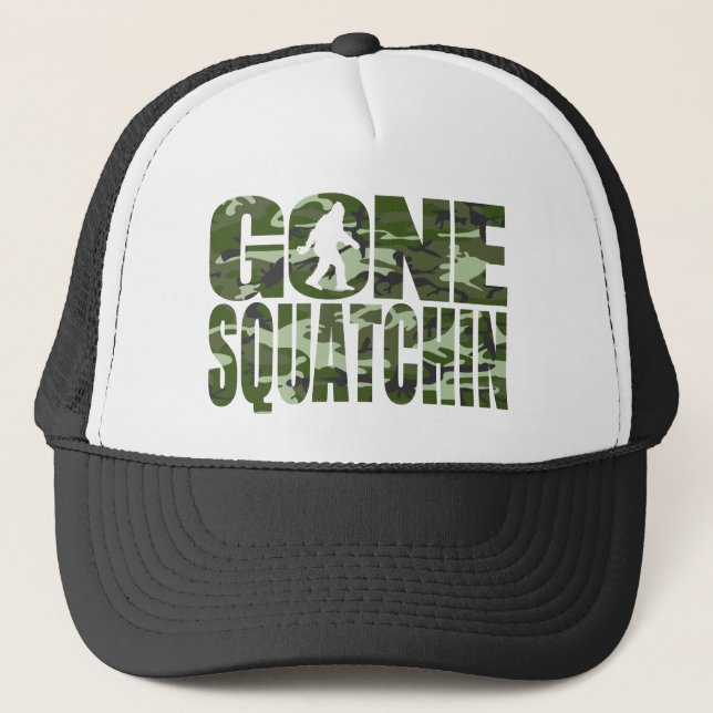 Casquette Squatchin allé par Camo personnalisable (Devant)