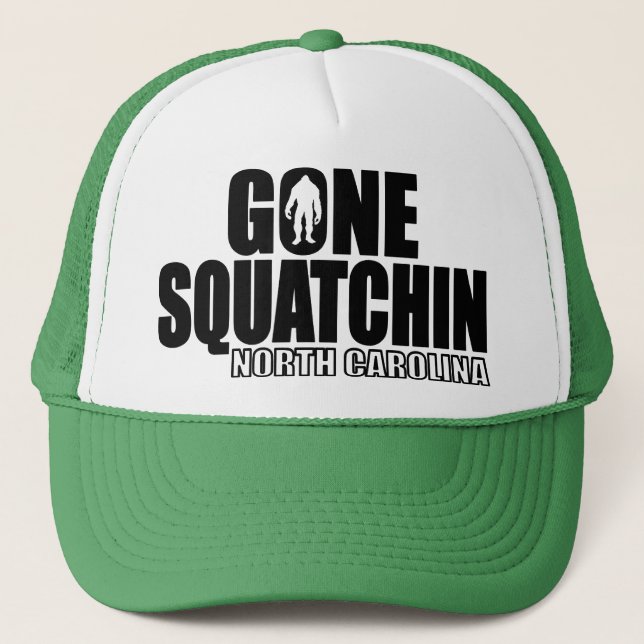 Casquette Squatchin allé par CAROLINE DU NORD - Bobo (Devant)