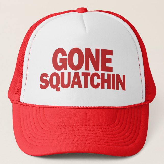Casquette Squatchin allé Red Hat (Devant)