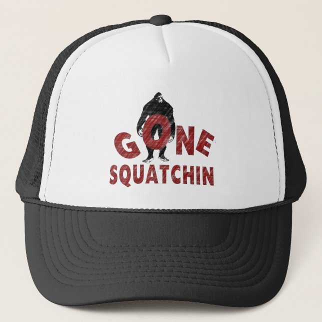 Casquette Squatchin allé - style Squatcher de crayon (Devant)