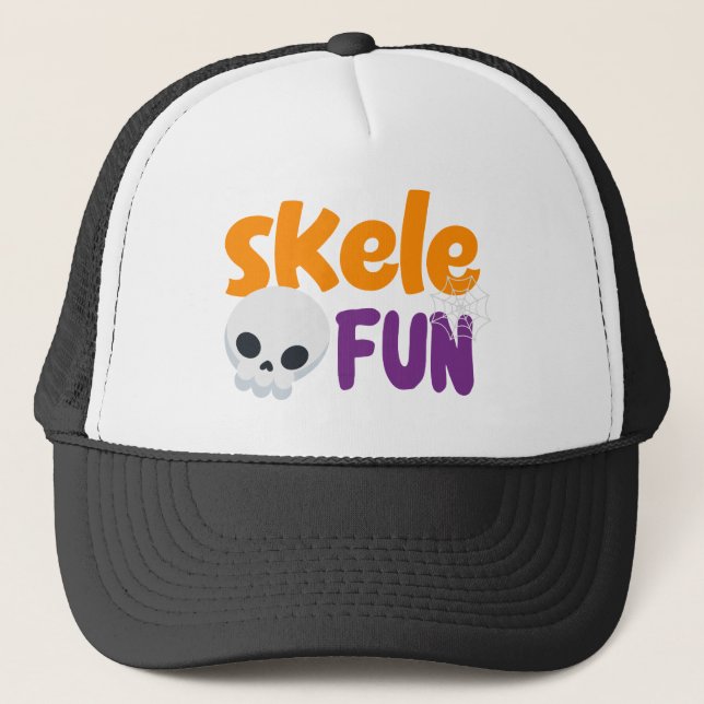 Casquette Squele Fun (Devant)
