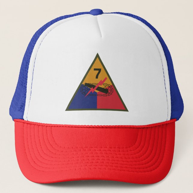 Casquette SSI - 7e division blindée (Devant)