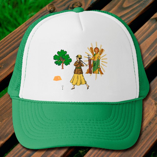 Casquette St. Andrew et haut de gamme Lady Golfer Golf (Créateur téléchargé)