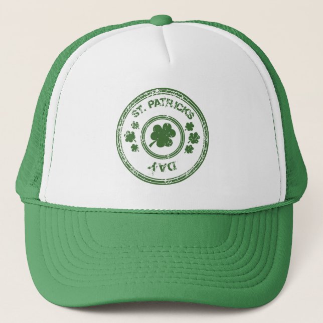 Casquette ST. Chapeau de camion Patricks (Devant)