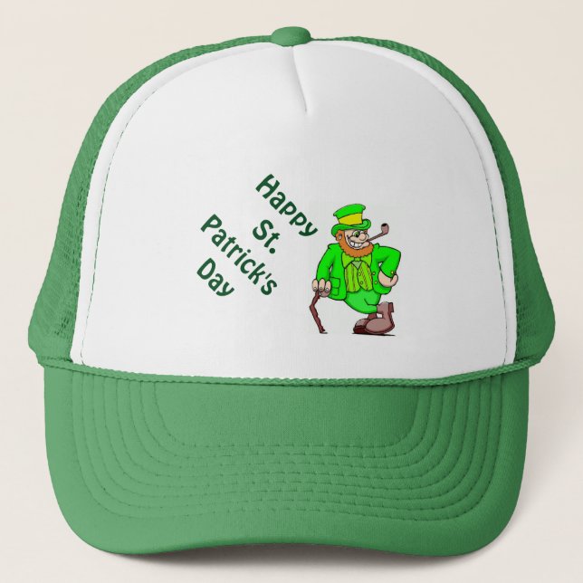 Casquette ST. Chapeau de camion Patricks (Devant)