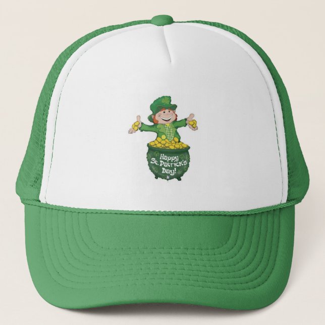 Casquette ST. Chapeau de camion Patricks (Devant)