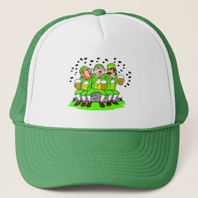 Casquette ST. Chapeau de camion Patricks (Devant)