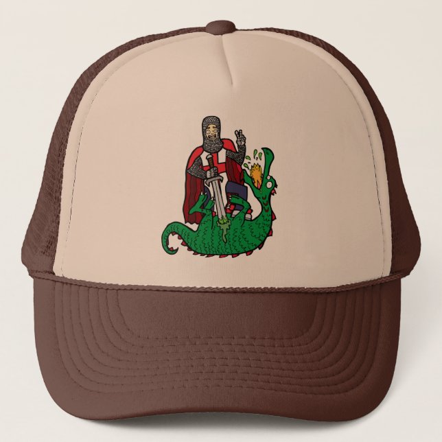Casquette St George et le dragon (Devant)