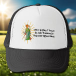 Casquette St Jude Thaddeus, Invoqué pour des parcours de gol<br><div class="desc">Vous avez besoin d'aide pour jouer au golf ? Est-ce que votre conduite est inférieure au pair (jeu de mots)? Vous avez peur des fouets, des manches, des shanks, des tranches, des hameçons, des coupeurs d'herbe, des tueurs de gopher et d'autres dangers? Placez-vous sous le patronage de saint Jude Thaddeus,...</div>
