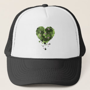 Casquette St. Patrick's Clover Heart