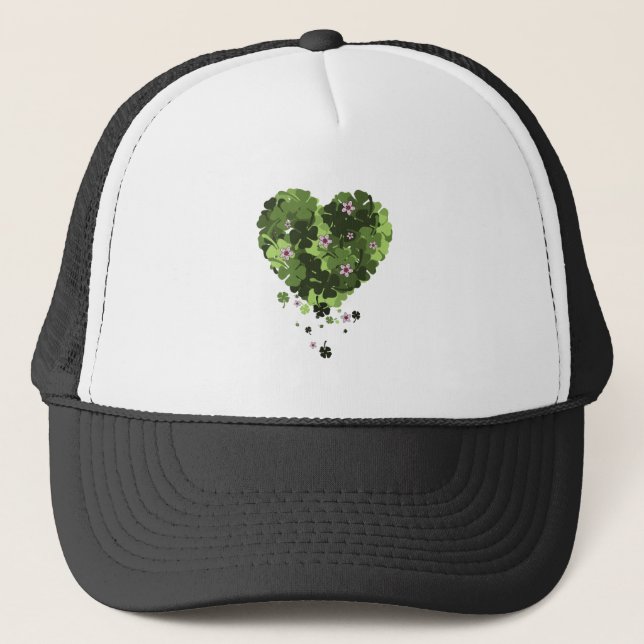 Casquette St. Patrick's Clover Heart (Devant)