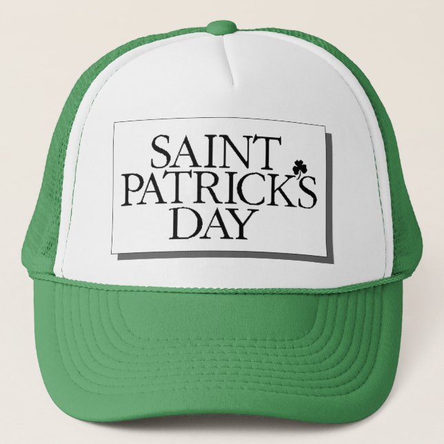 Casquette St. Patrick's Day (Devant)