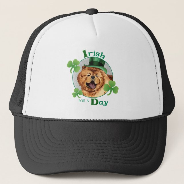 Casquette St. Patrick's Day Chow (Devant)