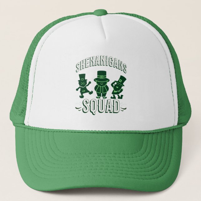 CASQUETTE ST PATRICK'S DAY - PLACE DES SHENANIGANS (Devant)