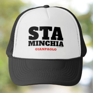 Casquette Sta Minchia Chapeau de camion personnalisé