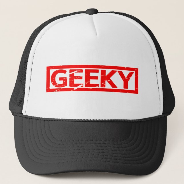 Casquette Stamp Geeky (Devant)