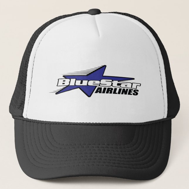 Casquette Star Airlines bleu (Devant)