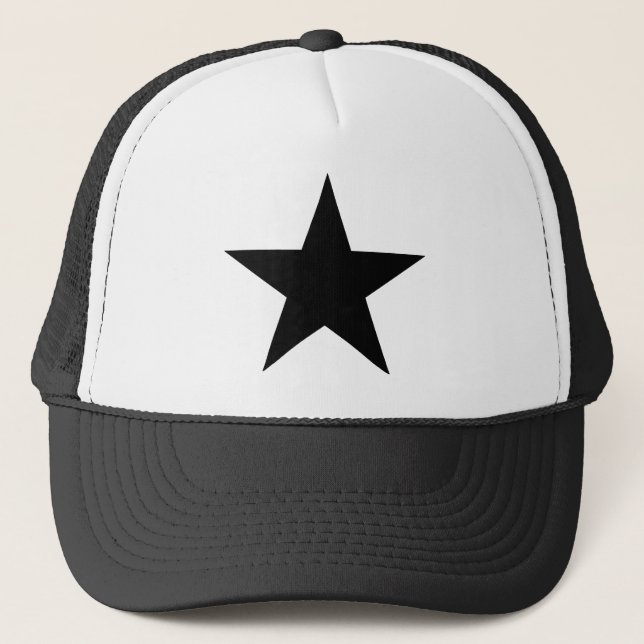 Casquette Star Black Le MUSÉE Zazzle Cadeaux (Devant)