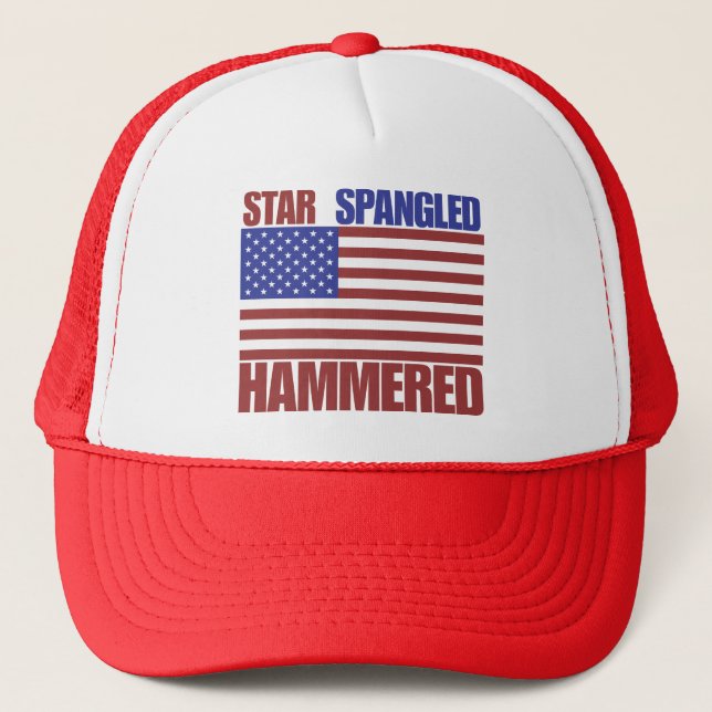 Casquette Star Spangled Hammered (Devant)
