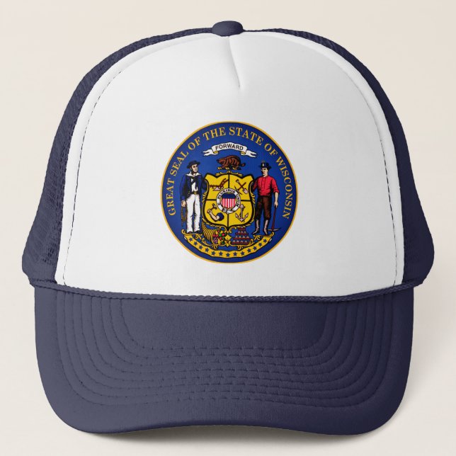 Casquette State Seal of Wisconsin (Devant)