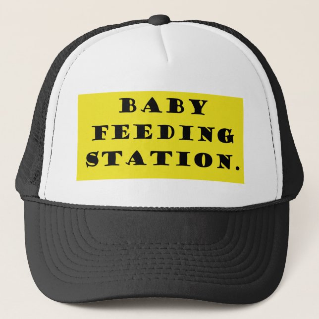 Casquette Station d'alimentation pour bébé (Devant)