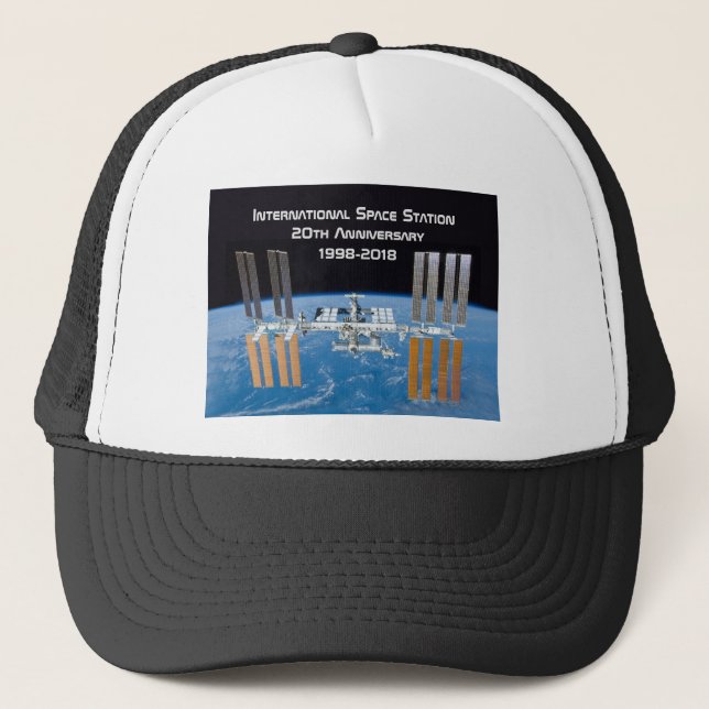 Casquette Station spatiale internationale ISS 20e anniversai (Devant)