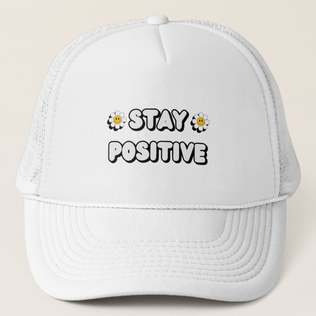 Casquette Stay Positive (Devant)