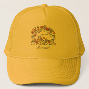 Casquette Stay Wild flowerchild !