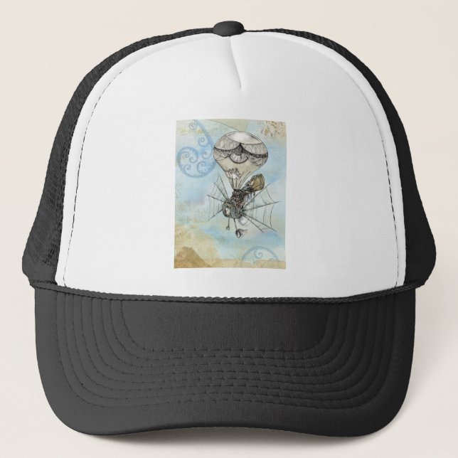 Casquette steampunk balloon (Devant)