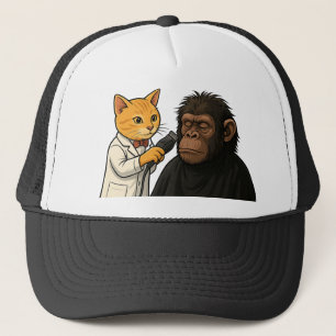 Casquette Stick de chat et de gorille de refroidissement