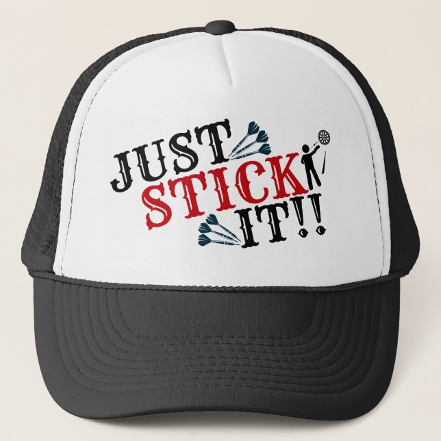 Casquette Stick It Dart Throwing (Devant)